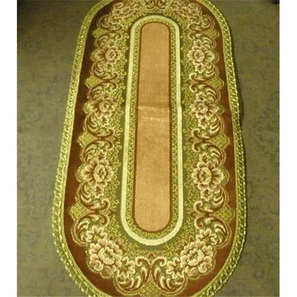 Tapestry Trading Tapestry Trading V1454P 14 x 54 in. Begium Table Runner Verona; Pink V1454P - main